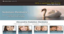 Desktop Screenshot of alexandriasedationdentist.com
